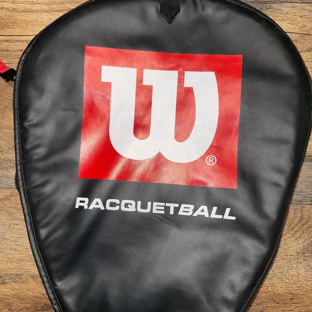 Wilson Racquetball Racket with Cover - Picture 4 of 7
